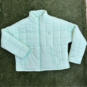 Rip Curl Anti-Series Anotea Pack Jacket Quilted Puffer Coat Packable Mint XL